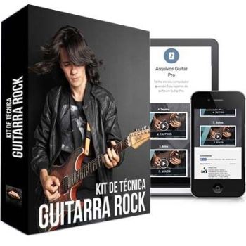Kit de Técnica Guitarra Rock Ozielzinho